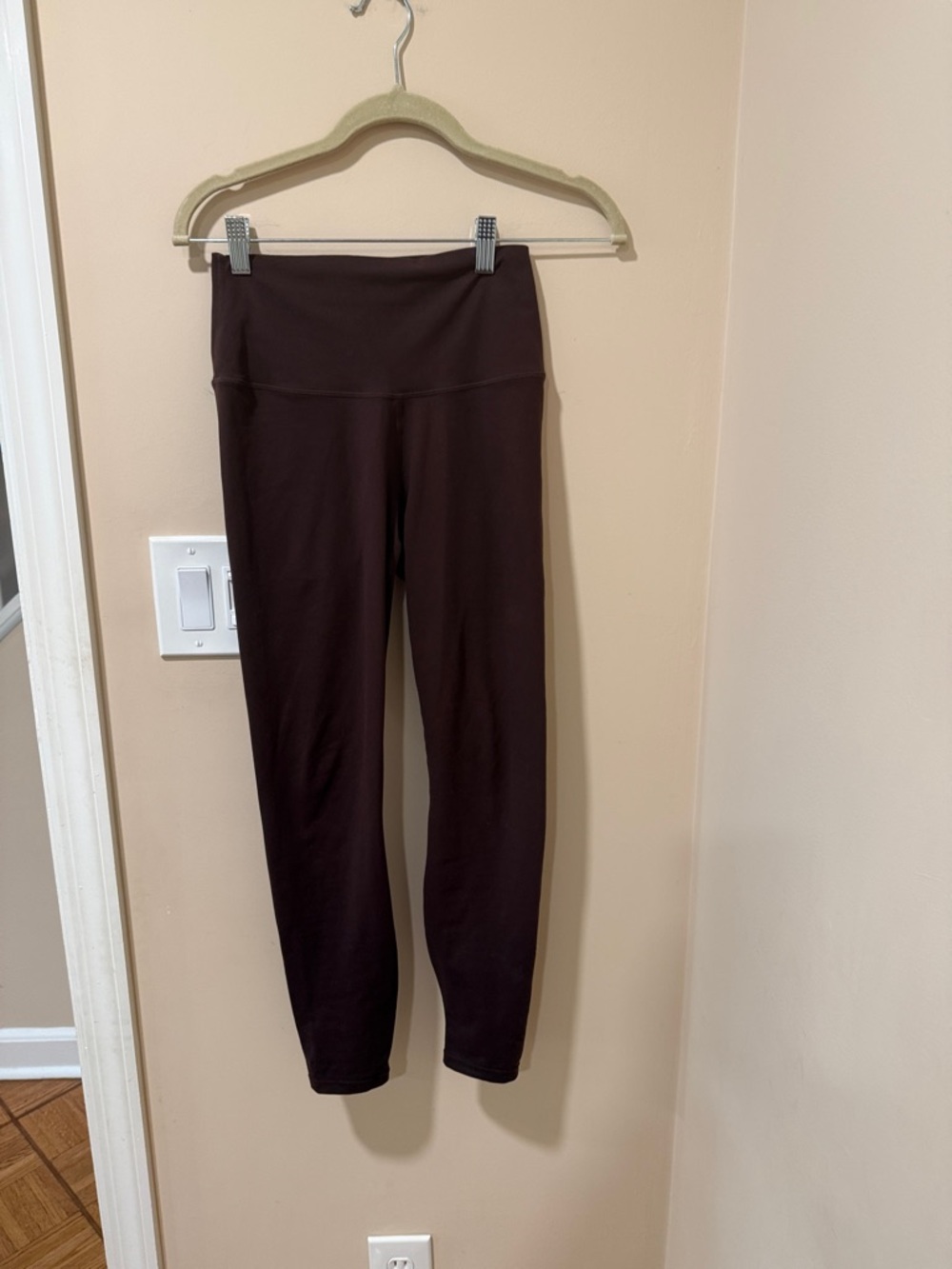 Varley Women's Dark Brown High-Waist Leggings - Picture 2 of 4